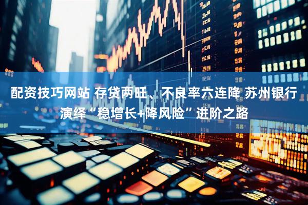 配资技巧网站 存贷两旺、不良率六连降 苏州银行演绎“稳增长+降风险”进阶之路